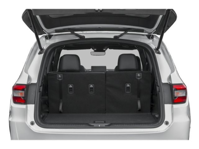 Coffre avec hayon ouvert