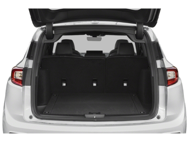 Coffre avec hayon ouvert