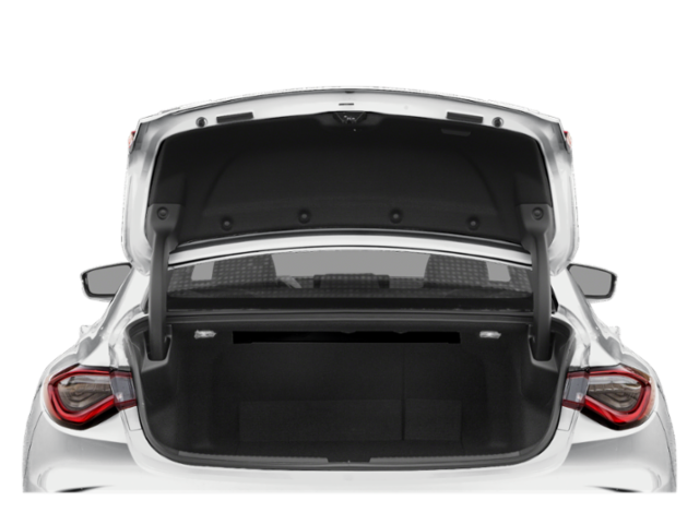 Coffre avec hayon ouvert