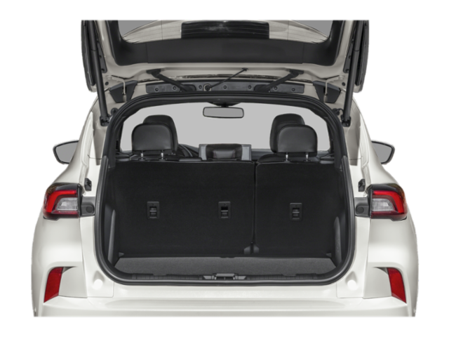 Coffre avec hayon ouvert