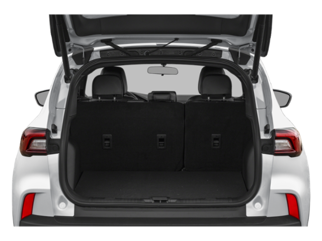 Coffre avec hayon ouvert