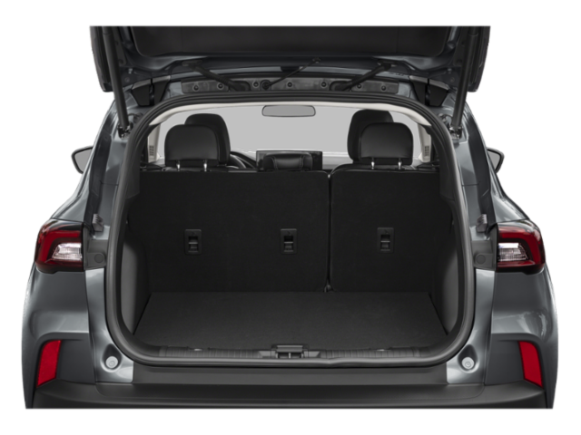 Coffre avec hayon ouvert