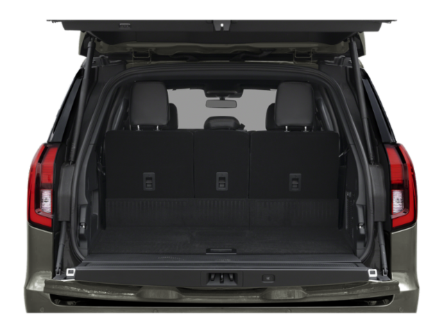 Coffre avec hayon ouvert