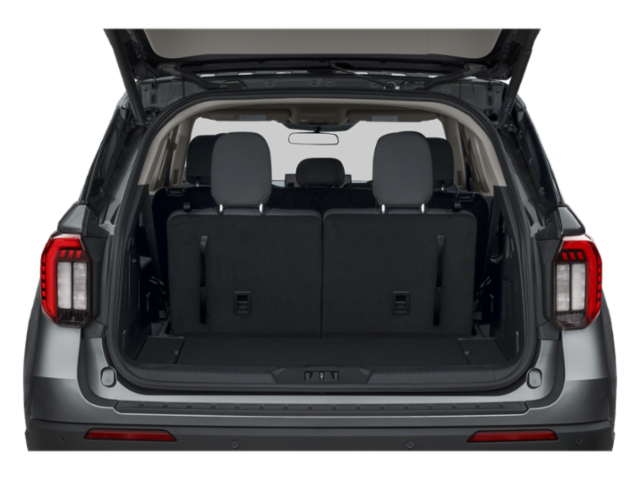 Coffre avec hayon ouvert