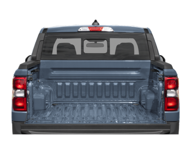 Coffre avec hayon ouvert