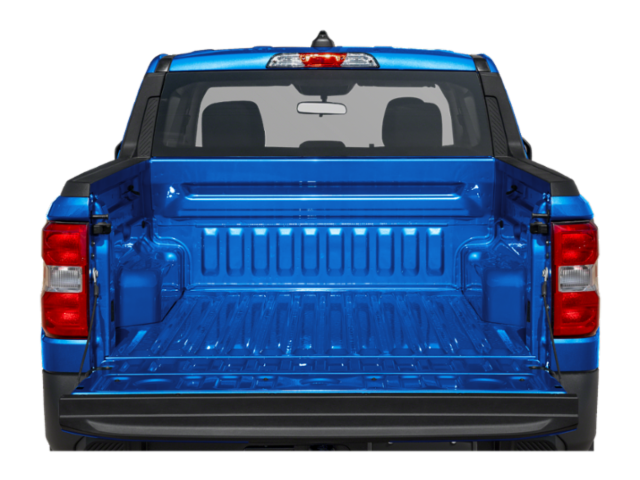 Coffre avec hayon ouvert