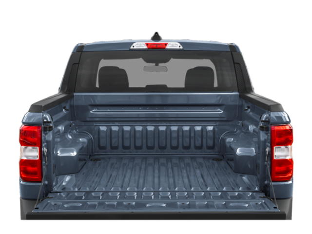 Coffre avec hayon ouvert