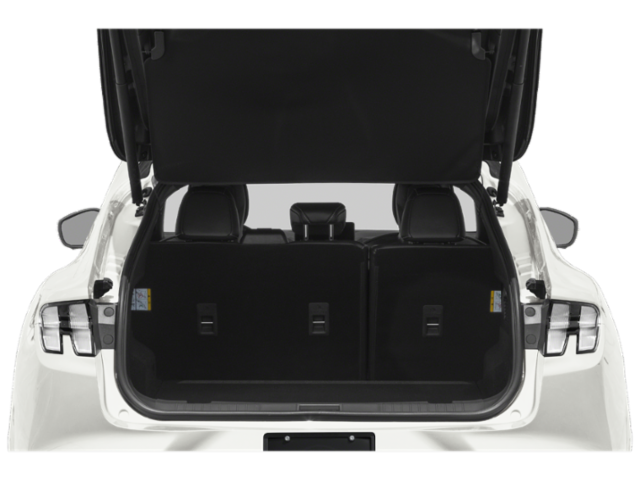 Coffre avec hayon ouvert