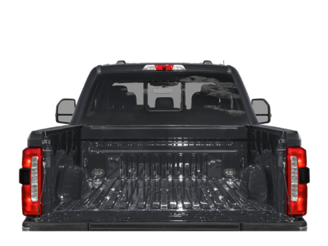 Coffre avec hayon ouvert