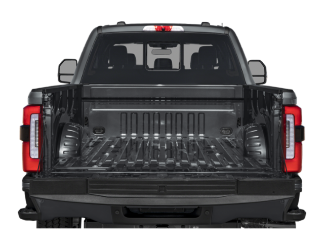 Coffre avec hayon ouvert