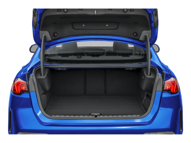 Coffre avec hayon ouvert