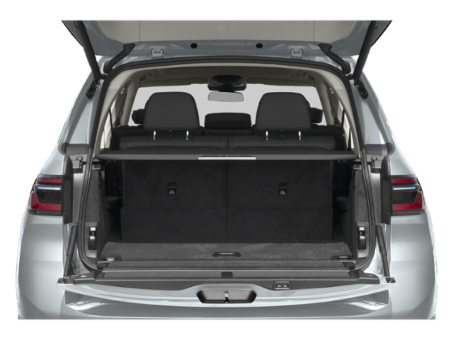 Coffre avec hayon ouvert