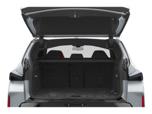 Coffre avec hayon ouvert